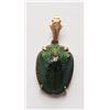 Image 1 : Egyptian 14k gold Scarab Beetle Pin
