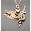 Image 1 : Yellow Gold Griffin Pendent & Chain