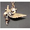 Image 2 : Yellow Gold Griffin Pendent & Chain