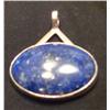 Image 1 : Extra Large Dark Blue Lapis Pendent