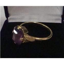 Ladies 18k Gold Ring with Serpents & Rubies