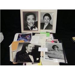 Large Lot of Autographed Items