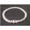 Image 1 : Diamond and White Gold Tennis Bracelet