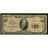 Image 1 : Small Size $10 1929 National Currency Note Massillon