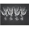 Image 1 : 8 Hawkes Crystal Water Goblets