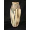 Image 2 : 10" Tall Glazed Drip Finish Vase 