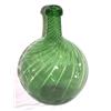 Image 1 : Large Hand Blown 19th c. Green Whiskey Bottle