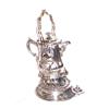 Image 1 : Derby, Art Nouveau Silver Plate Tea Kettle with Stand
