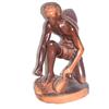 Image 1 : Indonesian Teak Wood Sculpture of a Field Worker