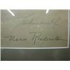 Image 2 : Eleanor Roosevelt Autograph Signature Cut