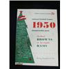 Image 1 : 1950 NFL Cleveland Browns Championship Football Program