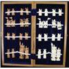 Image 1 : Ivory Carved Chess Set with Board Case