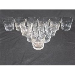 10 Tiffin Cocktail Glasses