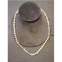 Pretty Cloisonne' 24" Necklace