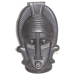 Mid Century Tribal Face Light 