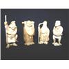 Image 3 : 12 Carved Bone Asian Netsuke Figures 