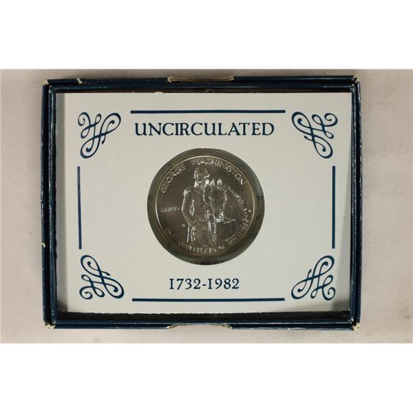 1982-D GEORGE WASHINGTON SILVER HALF DOLLAR UNC