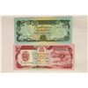 Image 2 : 2 BANK OF AFGHANISTAN CRISP UNC BILLS: 50 AFCHANIS