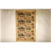 Image 1 : CIRCA 1800'S UNCUT SHEET OF 4- FARMERS BANK OF