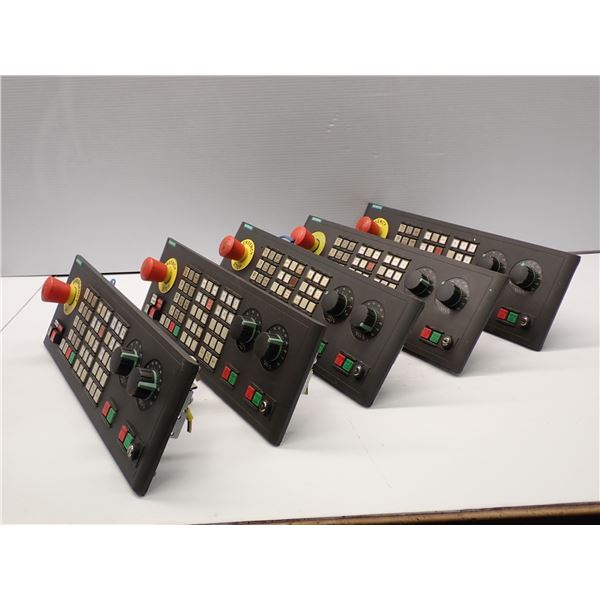 (5) Siemens # 1P 6FC5203-0AF22-0AA2 Operator Panels