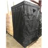 Image 2 : BLACK HYDROBOX 150CM X 150CM X 225CM HORTICULTURAL INSULATED GROWING TENT ( 1 BOX ONLY )