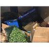 Image 2 : LARGE MOBILE WOODEN TRANSPORT CRATE WITH ASSORTED TRADE SHOW DISPLAY SETUP ITEMS