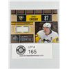 Image 1 : Sidney Crosby Pittsburgh Penguins 2018-2019 Upper Deck SP Game Used Locker Essentials Jersey Card