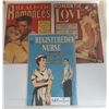 Image 1 : Three Classic Era Romance Comic Books Registered Nurse Romantic Love Realistic Romance