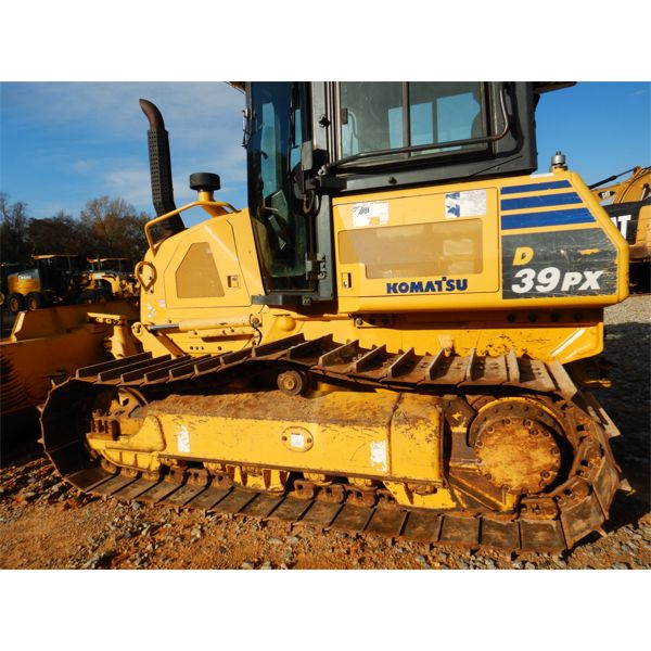 2016 KOMATSU D39PX-23 Dozer / Crawler Tractor - J.M. Wood Auction
