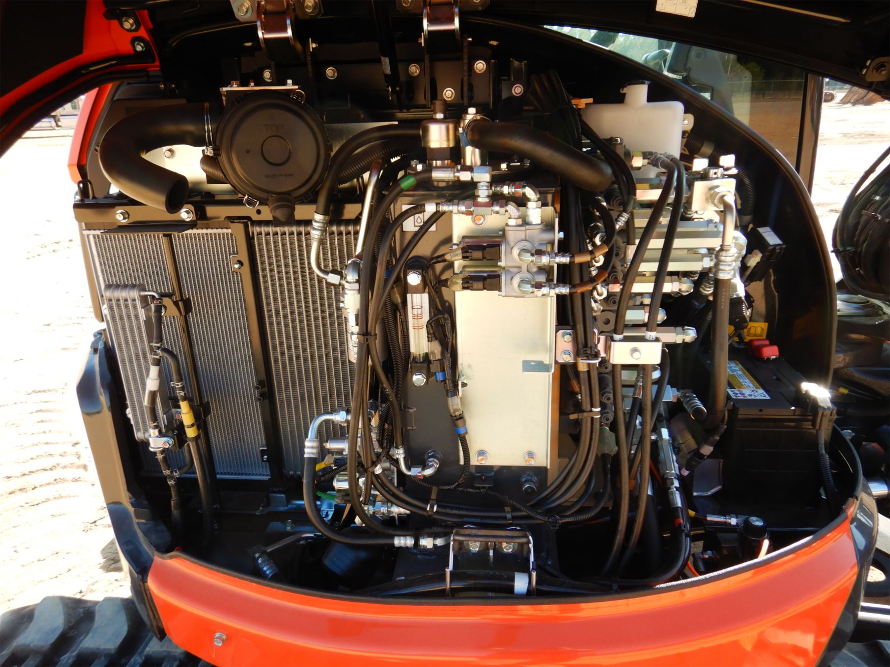U50 Engine 2022 KUBOTA U50-5 Excavator - Mini - J.M. Wood Auction Company, Inc.