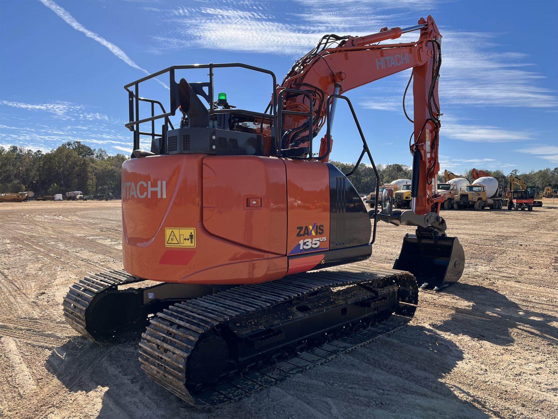 Zx135 2021 HITACHI ZX135US-6 Excavator