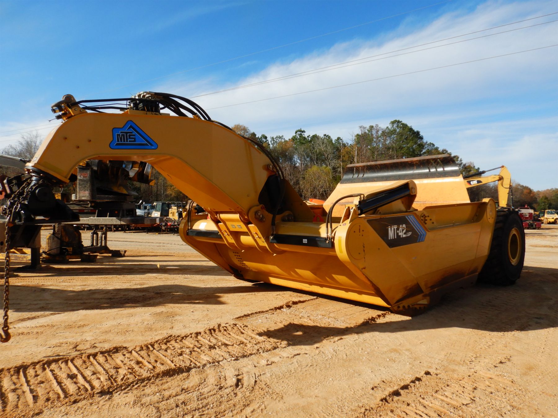 Mts 740 Scraper 2018 MTS MT-42 LGP Pull Scraper - J.M. Wood Auction Company, Inc.
