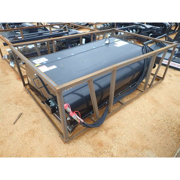 MOWER KING SSBM72 BOX BROOM, 72" WIDE (fits skid steer loader) (B5)