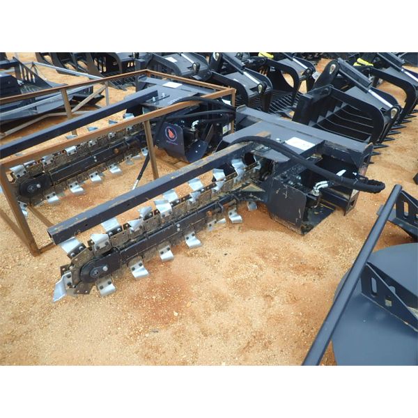 WOLVERINE TRENCHER, 60" LONG (fits skid steer loader) (B5)
