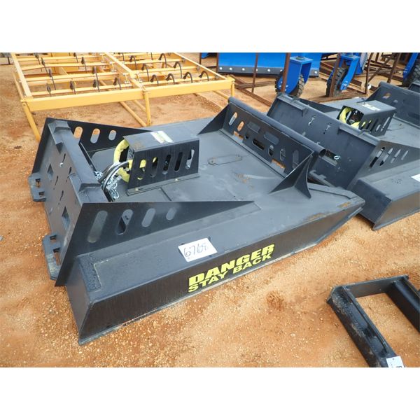 BRUSH HOG, 70" WIDE (fits skid steer loader) (B6)