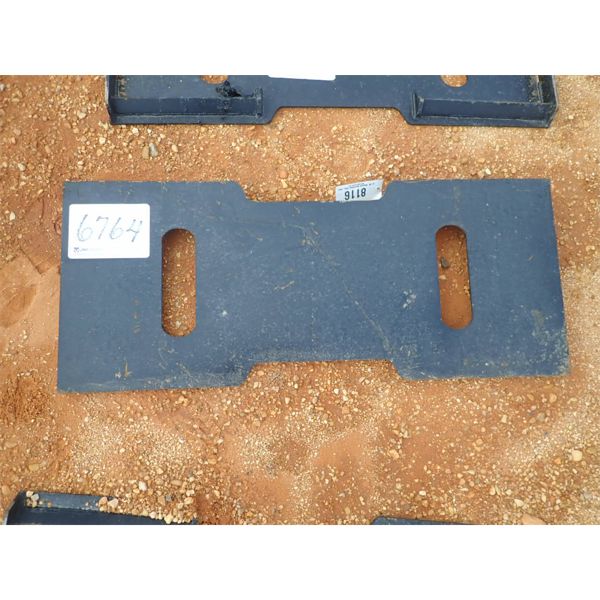 WELD ON QUICK ATTACH PLATE (fits skid steer loader) (B5)