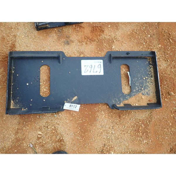 WELD ON QUICK ATTACH PLATE (fits skid steer loader) (B5)