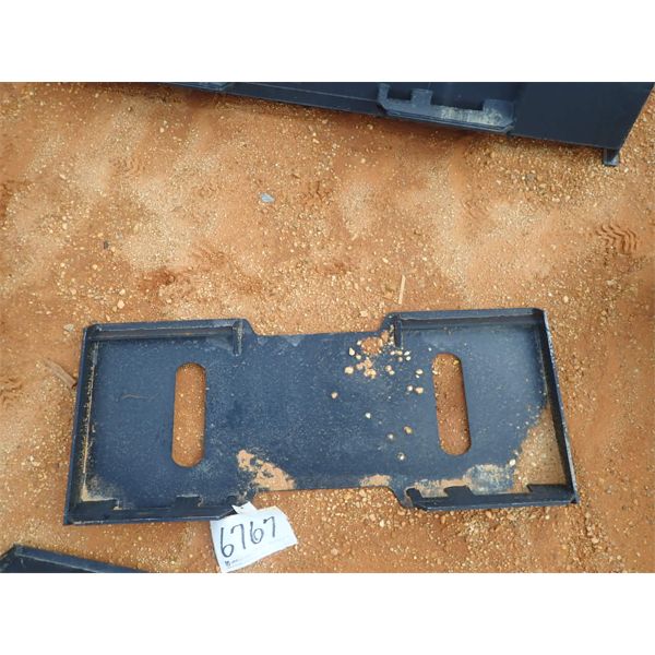WELD ON QUICK ATTACH PLATE (fits skid steer loader) (B5)