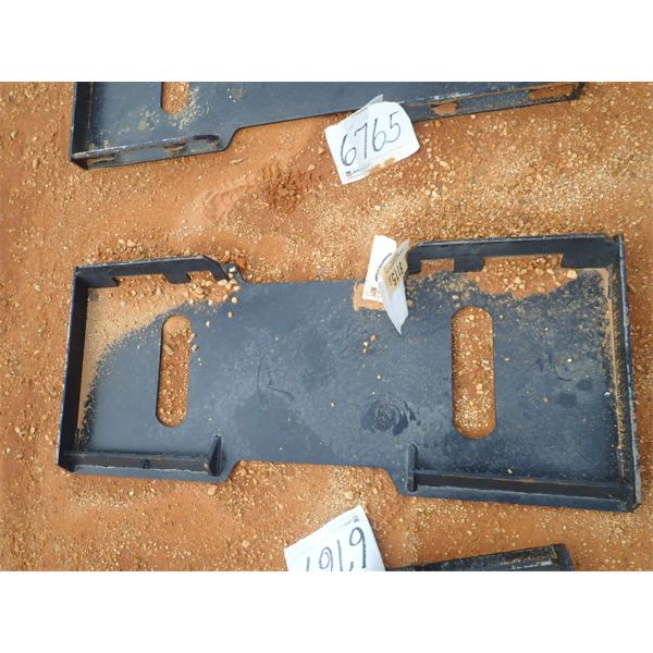 WELD ON QUICK ATTACH PLATE (fits skid steer loader) (B5)