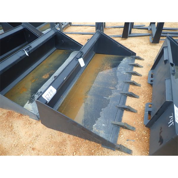 BUCKET, 80" WIDE (fits skid steer loader) (B5)