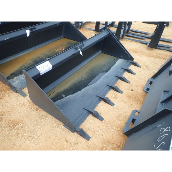BUCKET, 74" WIDE (fits skid steer loader) (B5)