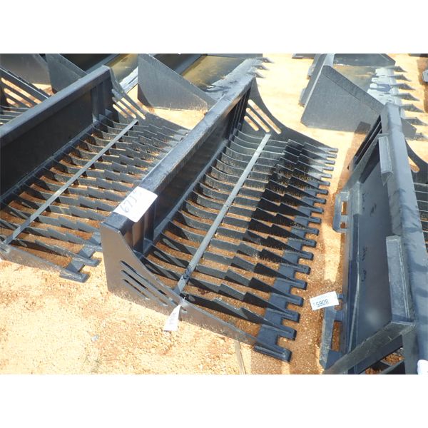 SKELETON BUCKET, 72" WIDE (fits skid steer loader) (B5)