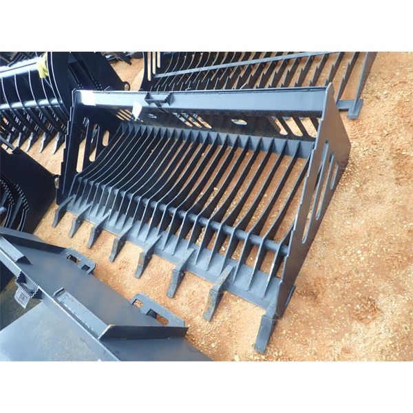 ROCK BUCKET, 80" WIDE (fits skid steer loader) (B5)