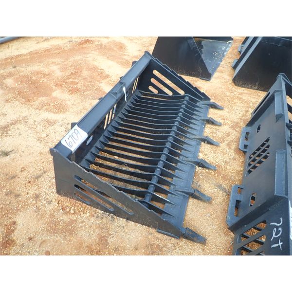 ROCK BUCKET, 68" WIDE (fits skid steer loader) (B5)