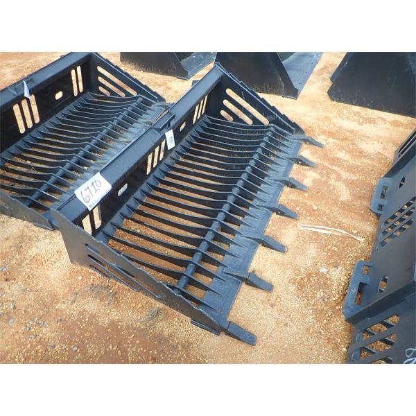 ROCK BUCKET, 72" WIDE (fits skid steer loader) (B5)