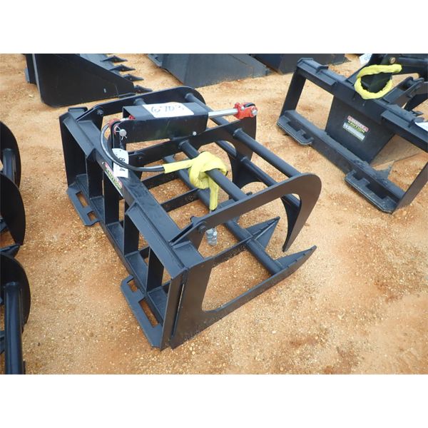 ROOT RAKE GRAPPLE, 48" WIDE (fits skid steer loader) (B5)