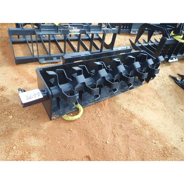 ROTOR TILLER ATTACHMENT (fits skid steer loader) (B5)