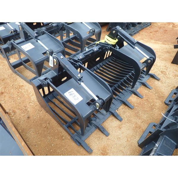 SKELETON GRAPPLE, 72" WIDE (fits skid steer loader) (B5)