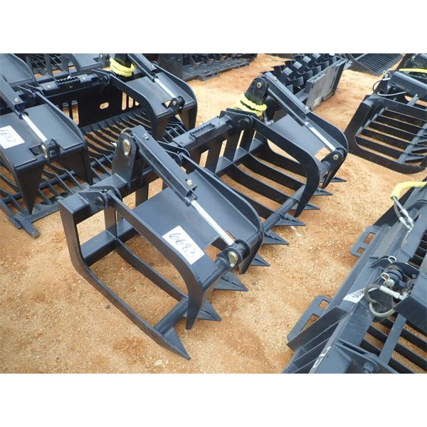 ROOT RAKE, 74" WIDE (fits skid steer loader) (B5)