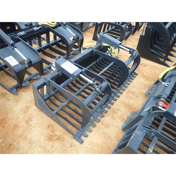 SKELETON GRAPPLE, 72" WIDE (fits skid steer loader) (B5)